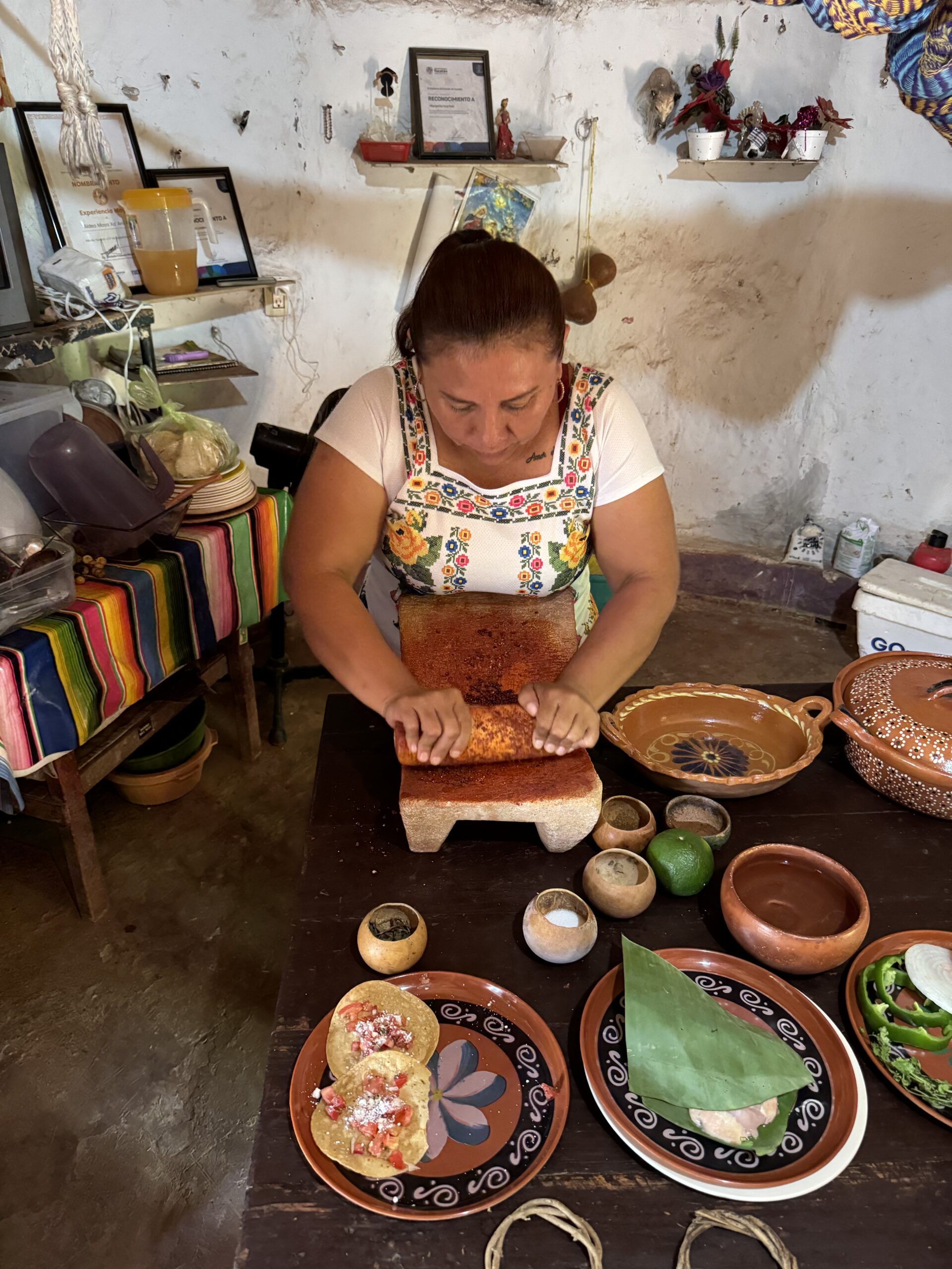 Préparation repas Mexique