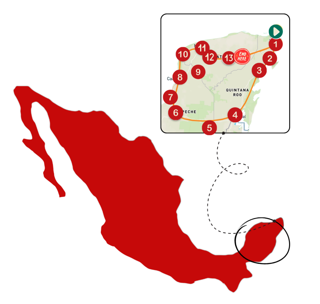 carte-la-boucle-du-yucatan-circuit-mexique-guide-local